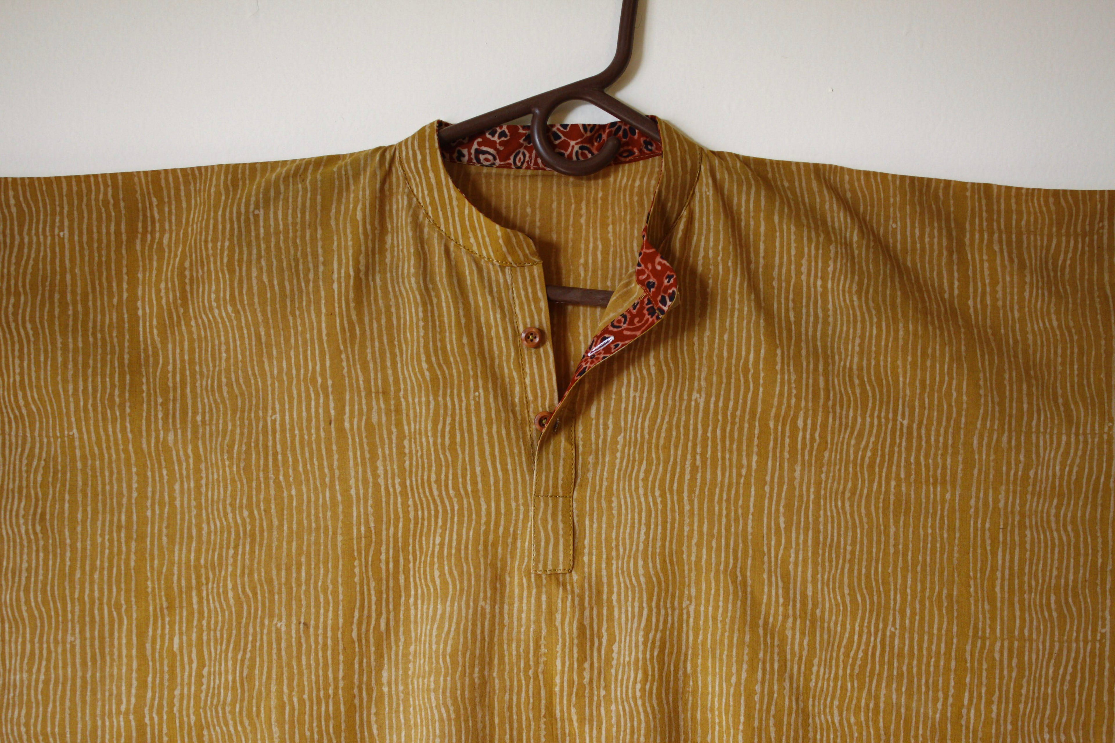 Ajrak Lawn Kaftan